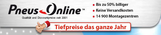 Pneus Online, Qualität und Discountpreise 2001