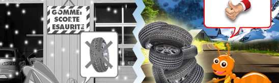 Gomme: scorte esaurite